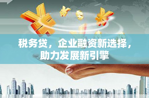 洱源税务贷，企业融资新选择，助力发展新引擎