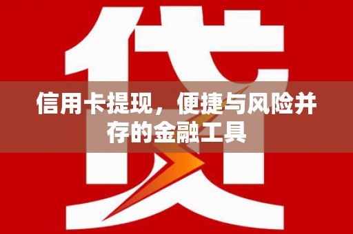 洱源信用卡提现，便捷与风险并存的金融工具