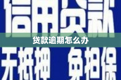 洱源贷款逾期怎么办