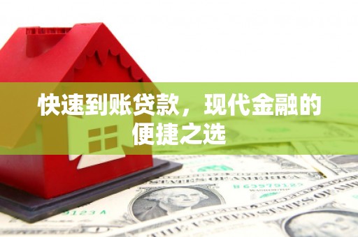 洱源快速到账贷款，现代金融的便捷之选