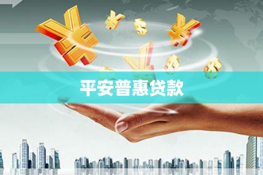 洱源平安普惠贷款