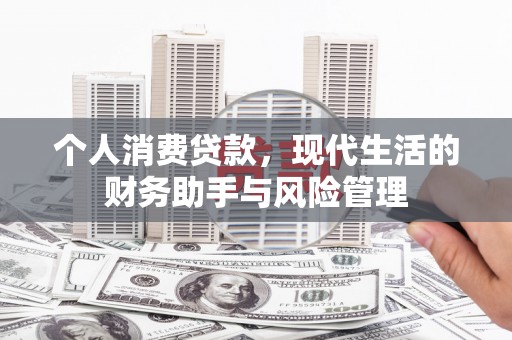 洱源个人消费贷款，现代生活的财务助手与风险管理